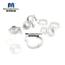 Sanitary Stainless Steel SS304 SS316l Tri Clamp Pipe Fittings